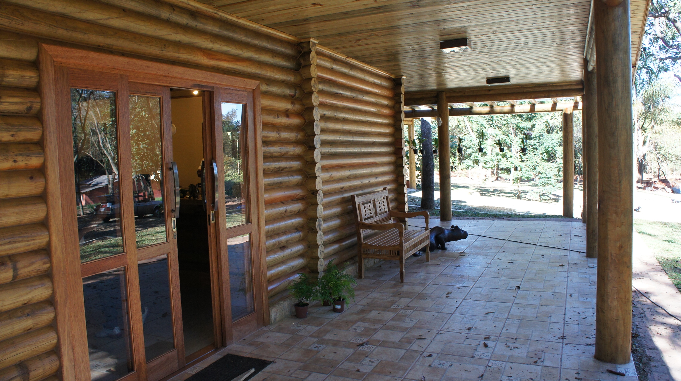 Foto de projeto - detalhes em madeira